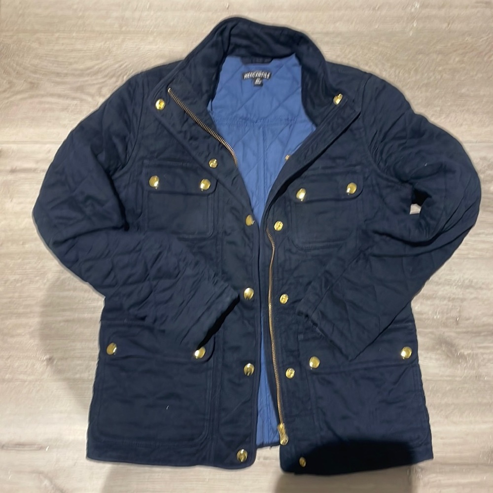 J Crew Factory Quilted field jacket, xsmall